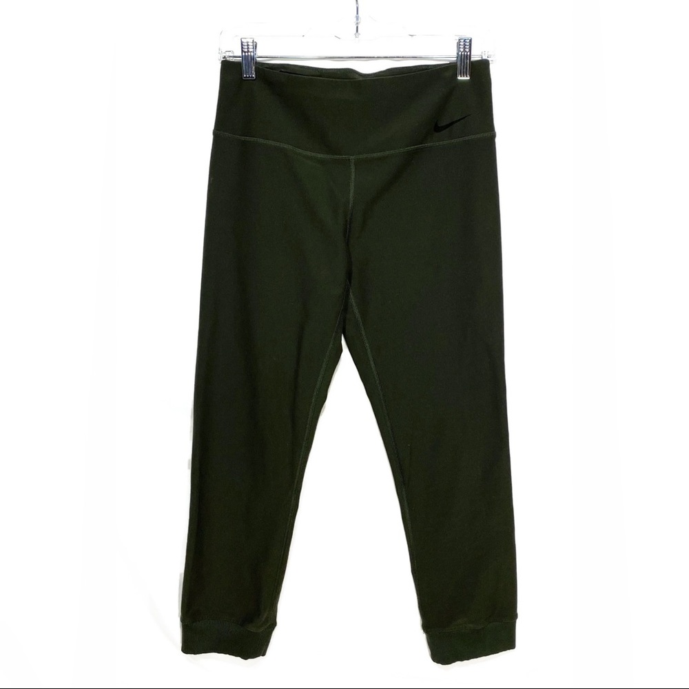 Nike | Women’s Dri-Fit Capri Olive Athletic Pants